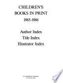 Children's Books in Print
