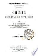 Chimie générale et appliquée