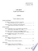 China Report