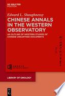 Chinese Annals in the Western Observatory