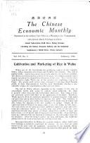 Chinese Economic Monthly