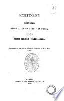 Chiton!! juguete comico original, en un acto y en prosa de los senores Ramos Carrion y Campo-Arana
