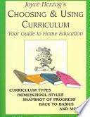 Choosing and Using Curriculum