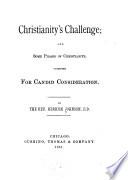Christianity's Challenge