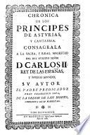 Chronica de los principes de Asturias, y Cantabria