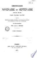 Chronologies novenaire...