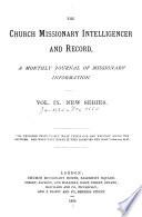 Church Missionary Intelligencer and Record