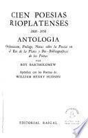 Cien poeśias rioplatenses, 1800-1950