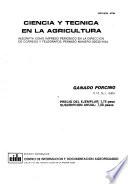 Ciencia y técnica en la agricultura