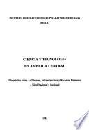Ciencia y tecnología en América Central