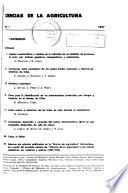 Ciencias de la agricultura