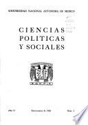 Ciencias políticas y sociales