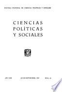 Ciencias políticas y sociales