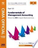 CIMA Official Learning System Fundamentals of Management Accounting