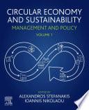 Circular Economy and Sustainability