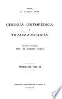 Cirugía ortopédica y traumatologia ...