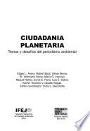 Ciudadanía planetaria