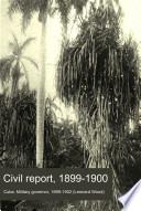 Civil Report, 1899-1900
