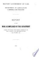 Civil Report, 1899-1902