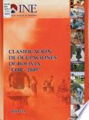 Clasificación de ocupaciones de Bolivia