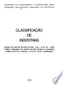 Classificação de indústrias