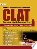 Clat Previous Years Solved Papers (2007–2019)