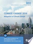 Climate Change 2014: Mitigation of Climate Change