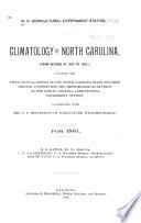 Climatology of North Carolina