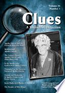 Clues: A Journal of Detection, Vol. 34, No. 1 (Spring 2016)