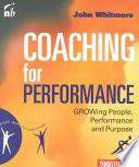 Coaching for Performance