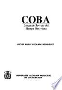 Coba, lenguaje secreto del hampa boliviano