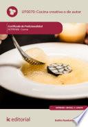 Cocina creativa o de autor. HOTR0408