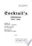 Cocktail's, crónicas, 1934-1935