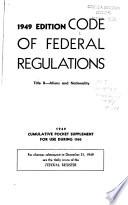 Code of Federal Regulations