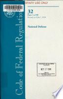 Code of Federal Regulations