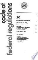 Code of Federal Regulations