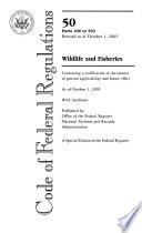 Code of Federal Regulations