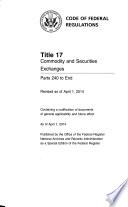 Code of Federal Regulations