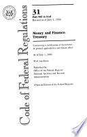 Code of Federal Regulations