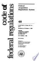 Code of Federal Regulations