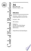 Code of Federal Regulations