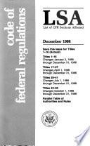 Code of Federal Regulations