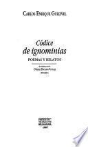 Códice de ignominias