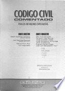 Código civil commentado: Titulo preliminar, derecho de las personas, acto jurídico