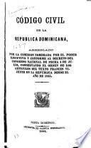 Código civil de la Republica Dominicana