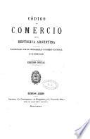 Código de comercio de la República Argentina