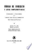 Código de comercio y leyes complementarias