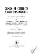 Código de comercio y leyes complementarias