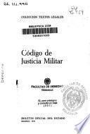 Código de justicia militar