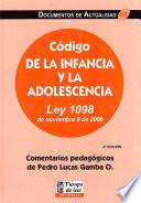 Código de la infancia y la adolescencia